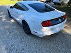 2016 Ford Mustang White vin: 1FA6P8AM1G5260075