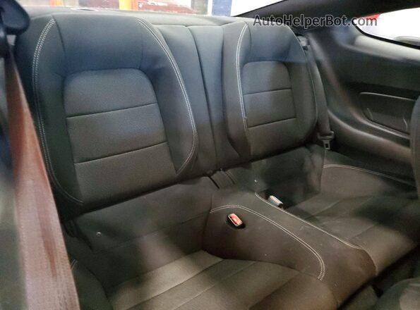 1FA6P8AM1G5273909 2016 FORD MUSTANG Red Вид задніх сидінь
