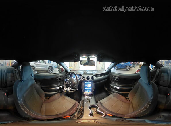 1FA6P8AM1G5273909 2016 FORD MUSTANG Red Панорамний вид салону 360°