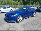 2016 Ford Mustang V6 Синий vin: 1FA6P8AM2G5218885