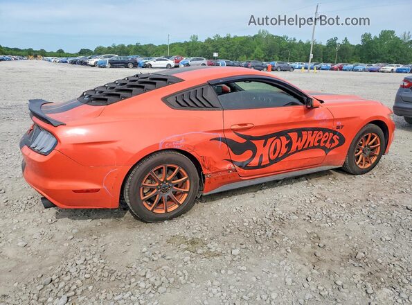 1FA6P8AM3G5219057 2016 FORD MUSTANG Orange Rear right