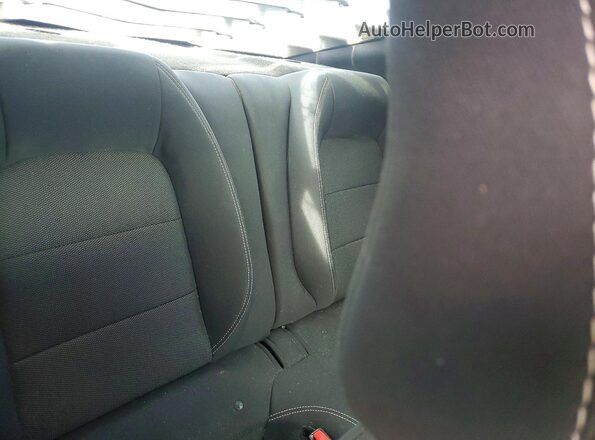 1FA6P8AM3G5219057 2016 FORD MUSTANG Orange Rear seats view