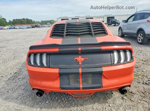 1FA6P8AM3G5219057 2016 FORD MUSTANG Orange Rear view