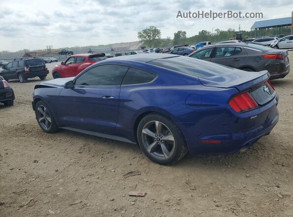 1FA6P8AM4G5211677 2016 FORD MUSTANG Blue Tył lewy