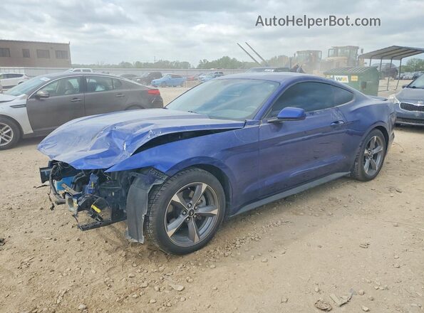 1FA6P8AM4G5211677 2016 FORD MUSTANG Blue Przód lewy