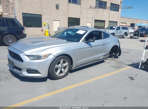 1FA6P8AM4G5279767 2016 FORD MUSTANG Серый Передняя левая четверть