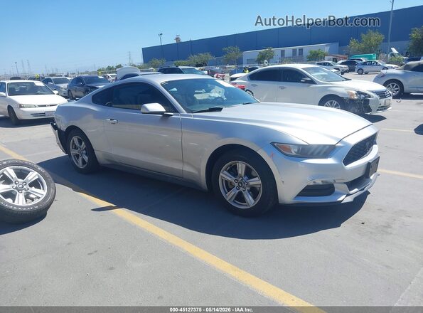 1FA6P8AM4G5279767 2016 FORD MUSTANG Серый Передняя правая четверть