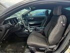 2017 Ford Mustang Black vin: 1FA6P8AM8H5259507
