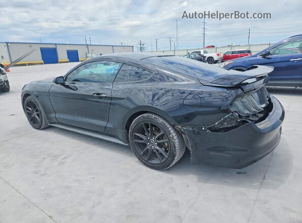 1FA6P8AM8H5259507 2017 FORD MUSTANG Black Trasero izquierdo