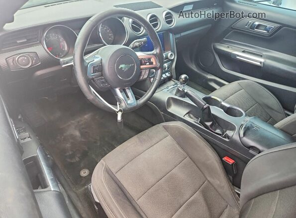 1FA6P8AM8H5259507 2017 FORD MUSTANG Black Vista del salpicadero