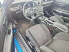 2017 Ford Mustang Синий vin: 1FA6P8AM9H5239394
