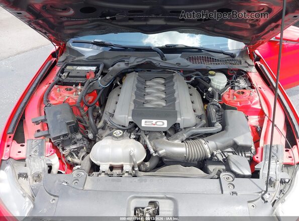 1FA6P8CF0H5312005 2017 FORD MUSTANG Red Vista trasera