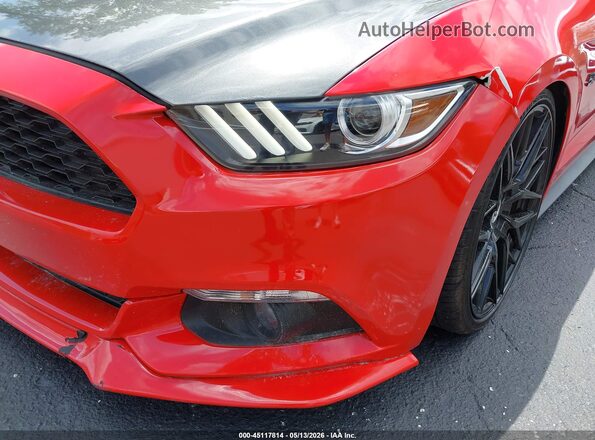 1FA6P8CF0H5312005 2017 FORD MUSTANG Red Vista frontal