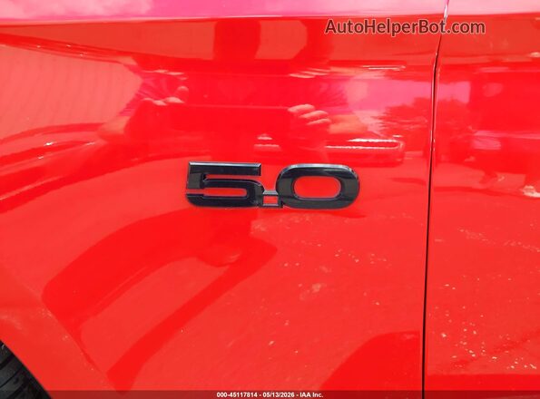 1FA6P8CF0H5312005 2017 FORD MUSTANG Red 