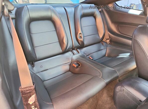 1FA6P8CF1H5340590 2017 FORD MUSTANG Синий Вид задних сидений