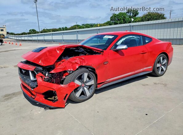 1FA6P8CF1S5412623 2025 FORD MUSTANG Red Front left