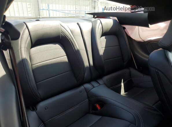 1FA6P8CF1S5412623 2025 FORD MUSTANG Red Rear seats view