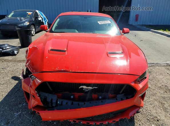 1FA6P8CF2J5178720 2018 FORD MUSTANG Red Widok z przodu