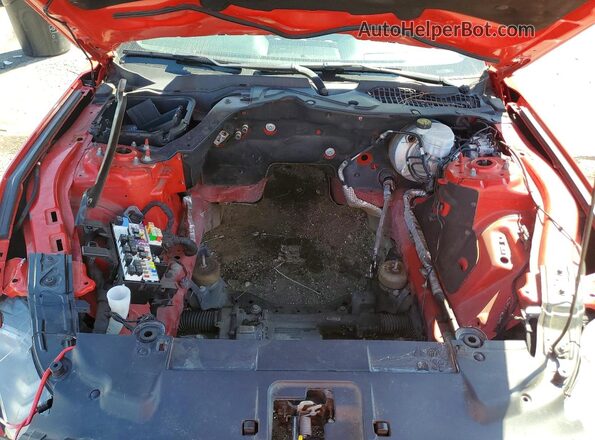 1FA6P8CF2J5178720 2018 FORD MUSTANG Red Widok wnętrza z tyłu