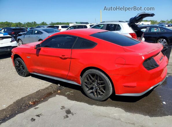 1FA6P8CF2J5178720 2018 FORD MUSTANG Red Tył lewy