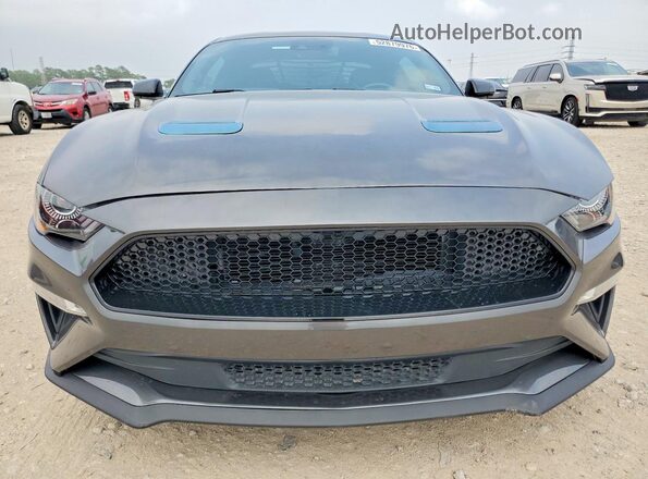 1FA6P8CF2L5158499 2020 FORD MUSTANG Gray Widok z przodu