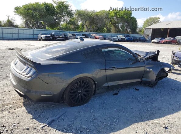 1FA6P8CF2L5188196 2020 FORD MUSTANG Gray Tył prawy
