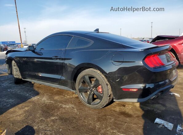 1FA6P8CF2N5142547 2022 FORD MUSTANG Черный Задняя левая четверть