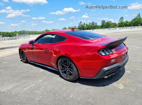 1FA6P8CF2R5428095 2024 FORD MUSTANG Красный Задняя левая четверть