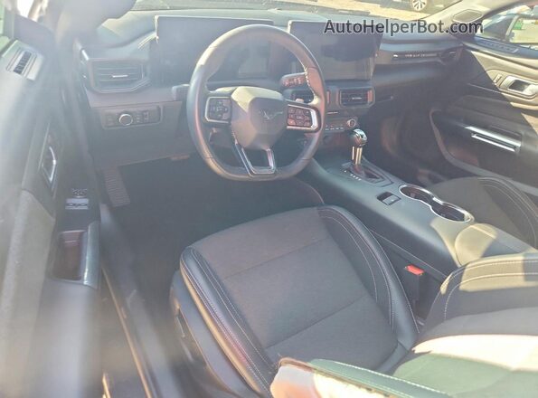 1FA6P8CF2R5430283 2024 FORD MUSTANG Black Widok deski rozdzielczej