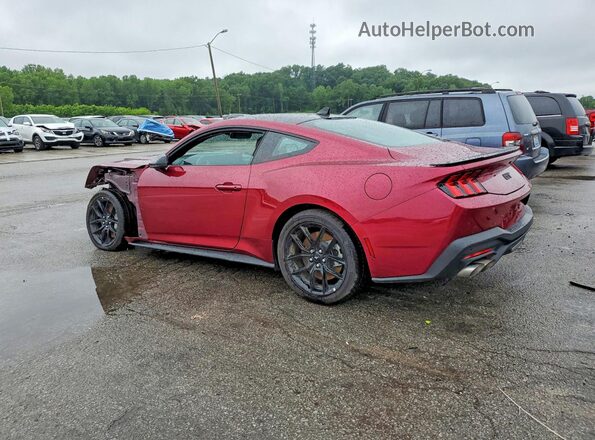 1FA6P8CF2S5406104 2025 FORD MUSTANG Красный Задняя левая четверть