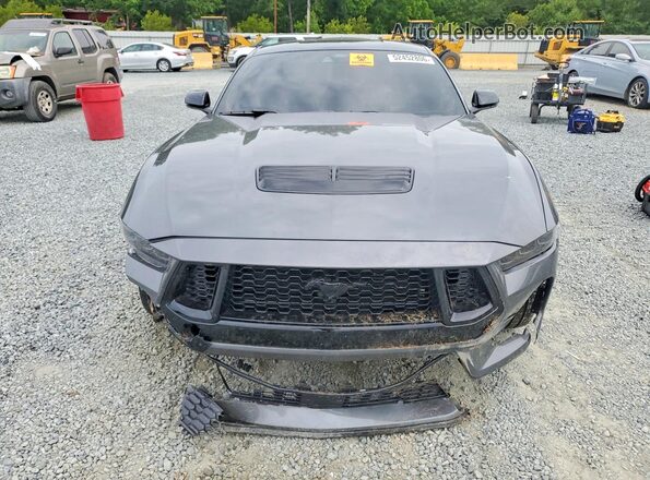 1FA6P8CF2S5409391 2025 FORD MUSTANG Gray Vista frontal