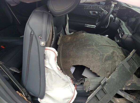 1FA6P8CF2S5409391 2025 FORD MUSTANG Gray Vista de los asientos traseros