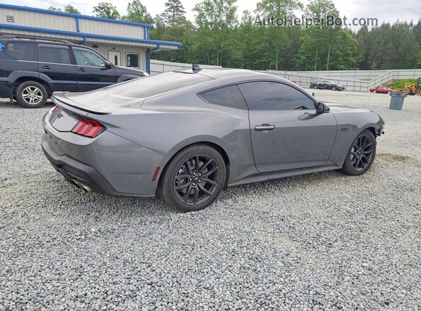 1FA6P8CF2S5409391 2025 FORD MUSTANG Gray Trasero derecho