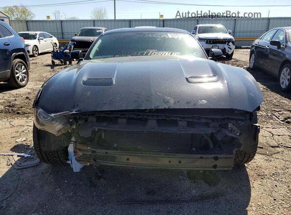 1FA6P8CF3L5117959 2020 FORD MUSTANG Black Widok z przodu