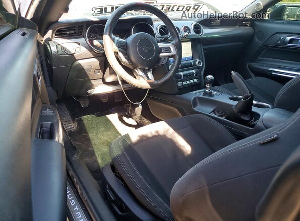 1FA6P8CF3L5117959 2020 FORD MUSTANG Black Widok deski rozdzielczej