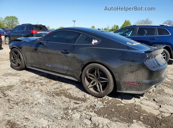 1FA6P8CF3L5117959 2020 FORD MUSTANG Black Tył lewy