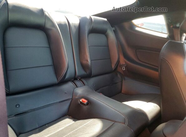 1FA6P8CF3N5121643 2022 FORD MUSTANG Blue Вид задніх сидінь