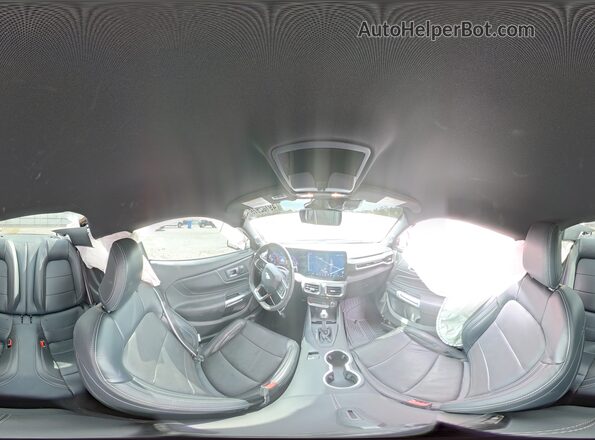 1FA6P8CF3R5433337 2024 FORD MUSTANG Синий Вид наклейки с VIN-кодом