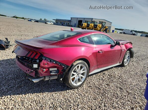 1FA6P8CF3S5402708 2025 FORD MUSTANG Красный Задняя правая четверть