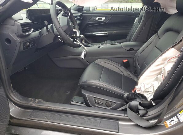 1FA6P8CF3T5408607 2026 FORD MUSTANG Gray Widok wnętrza z przodu