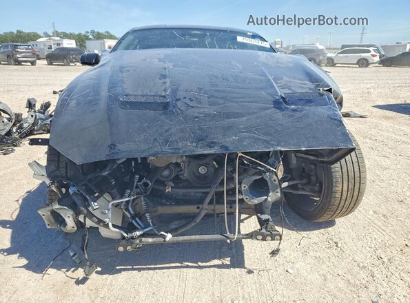 1FA6P8CF4N5149287 2022 FORD MUSTANG Черный Вид спереди
