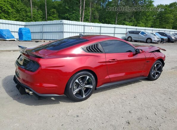 1FA6P8CF4P5302060 2023 FORD MUSTANG Красный Задняя правая четверть