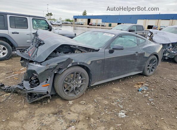 1FA6P8CF4T5406042 2026 FORD MUSTANG Черный Передняя левая четверть