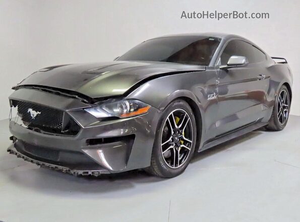 1FA6P8CF5L5130471 2020 FORD MUSTANG Серый Задняя левая четверть
