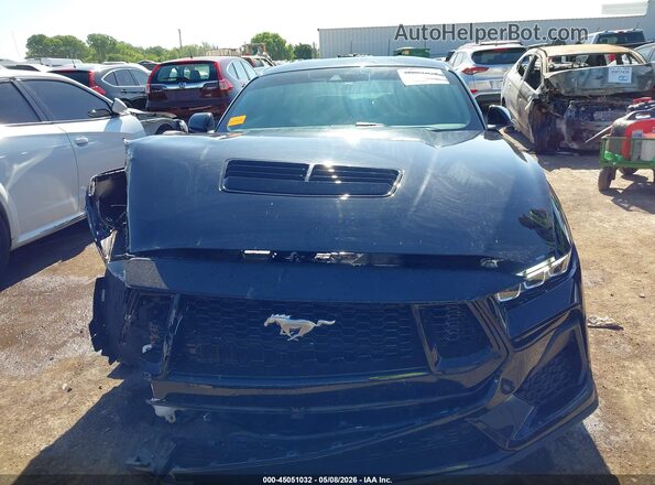 1FA6P8CF5R5409380 2024 FORD MUSTANG Черный Вид щитка приборов