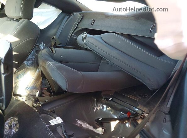 1FA6P8CF6J5159183 2018 FORD MUSTANG Черный Вид задних сидений