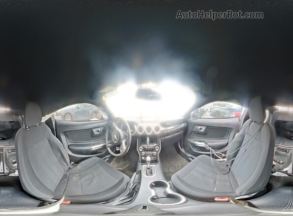 1FA6P8CF6J5159183 2018 FORD MUSTANG Черный Панорамный вид салона 360°