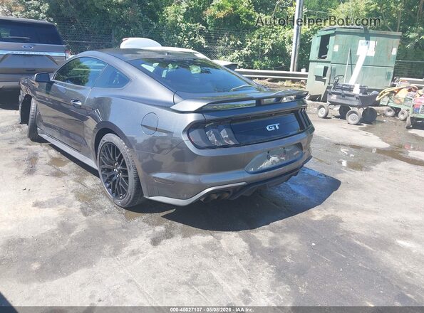 1FA6P8CF6K5111510 2019 FORD MUSTANG Серый Задняя левая четверть
