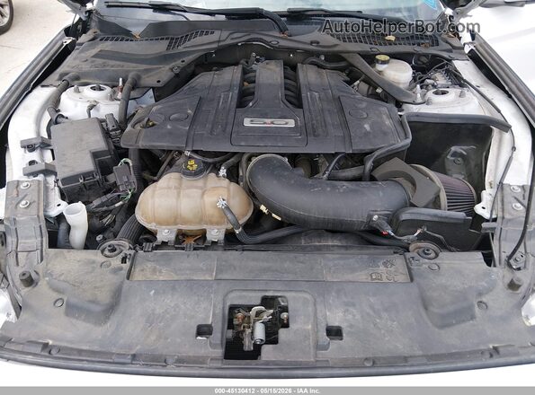 1FA6P8CF6N5104271 2022 FORD MUSTANG Белый Вид сзади
