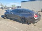 2017 Ford Mustang Gt Черный vin: 1FA6P8CF7H5322000
